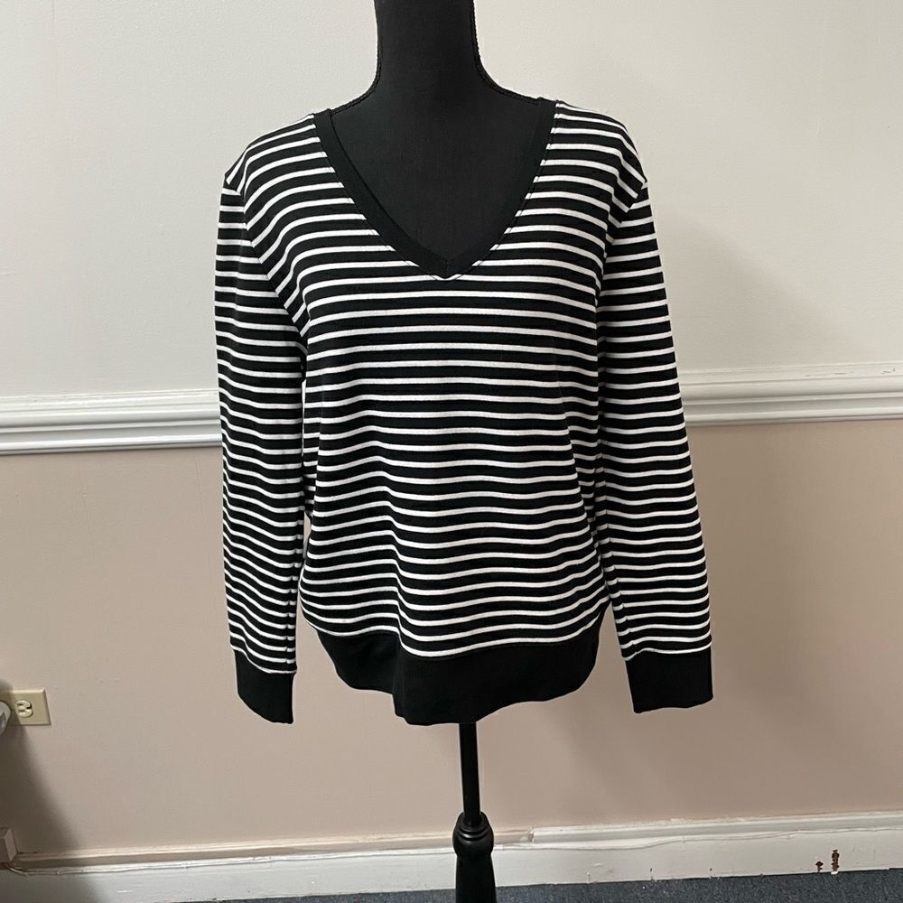 A new day stripe sweater